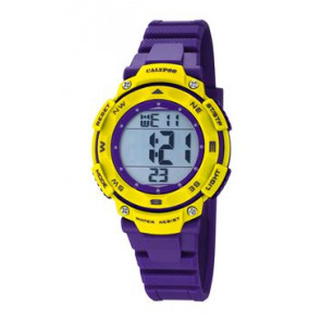 Horlogeband Calypso K5669-8 Rubber Paars