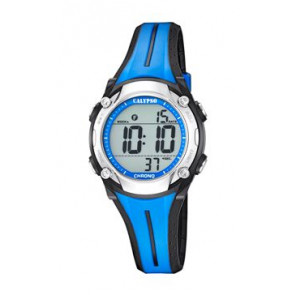 Horlogeband Calypso K5682-1 / K5682-4 Silicoon Blauw