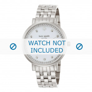 Kate Spade New York horlogeband 1YRU0820 / MONTEREY Staal Zilver