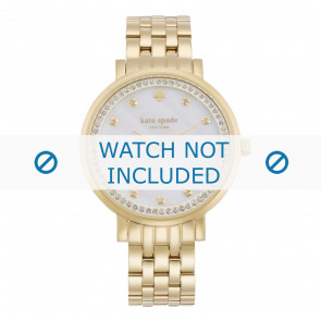 Horlogeband Kate Spade New York 1YRU0821 Staal Doublé 16mm