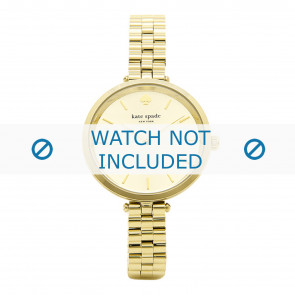 Horlogeband Kate Spade New York 1YRU0858 Staal Doublé 10mm