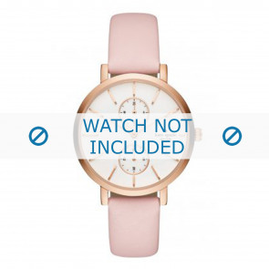 Horlogeband Kate Spade New York KSW1335 Leder Roze 16mm