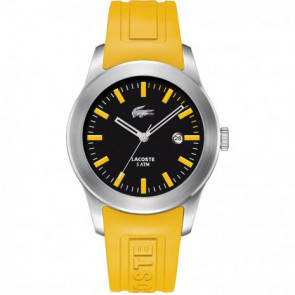 Horlogeband Lacoste 2010398 / LC-16-1-14-0086 Rubber Geel 22mm