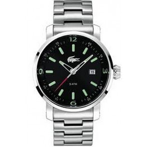 Lacoste horlogeband 2010393 / LC-12-1-14-0063 Staal Staal / RVS 22mm