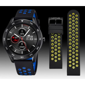 Horlogeband Lotus 50013/3 / BC10963 Rubber Zwart