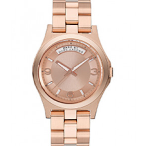 Horlogeband Marc by Marc Jacobs MBM3184 Roestvrij staal (RVS) Rosé 20mm