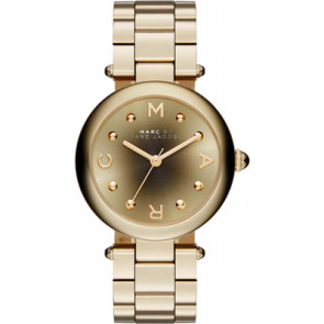 Horlogeband Marc by Marc Jacobs MJ3448 Roestvrij staal (RVS) Doublé 18-20mm variabel