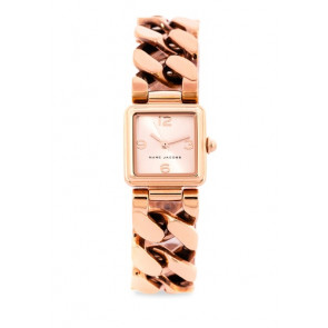 Horlogeband Marc by Marc Jacobs MJ3603 Roestvrij staal (RVS) Rosé 8mm