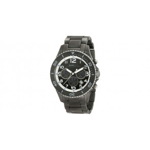 Horlogeband Marc by Marc Jacobs MBM5025 Roestvrij staal (RVS) Antracietgrijs 22mm