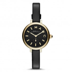 Horlogeband Marc by Marc Jacobs MJ1423 Leder Zwart 8mm