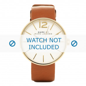 Horlogeband Marc by Marc Jacobs MBM1362 Leder Bruin 18mm