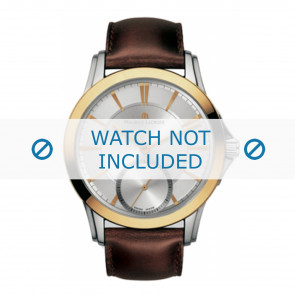 Maurice Lacroix horlogeband  PT7518-PS101-130 Leder Bruin + bruin stiksel