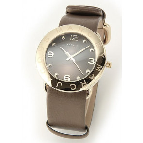Horlogeband Marc by Marc Jacobs MBM1153 / MBM1150 Leder Olijfgroen 20mm