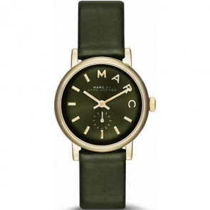 Horlogeband Marc by Marc Jacobs MBM1330 Leder Olijfgroen 14mm