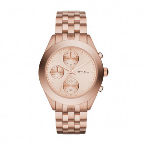 Horlogeband Marc by Marc Jacobs MBM3394 Roestvrij staal (RVS) Rosé 18mm