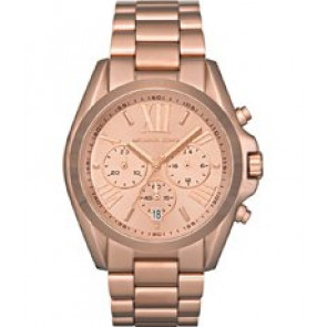 Horlogeband Michael Kors MK5503 Roestvrij staal (RVS) Rosé 22mm