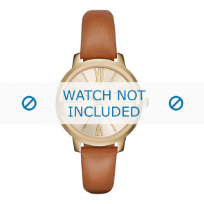 Michael Kors horlogeband MK2521 Leder Cognac 16mm