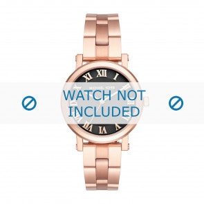 Michael Kors horlogeband MK3585 Staal Rosé 18mm