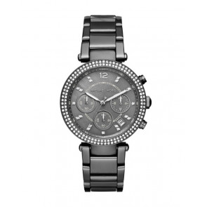 Horlogeband Michael Kors MK6265 Staal Zwart