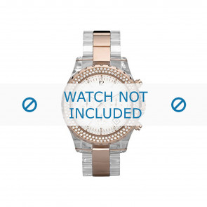 Horlogeband Michael Kors MK5323 Kunststof/Plastic Multicolor 9mm