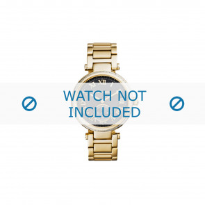Michael Kors horlogeband MK5989 Staal Doublé