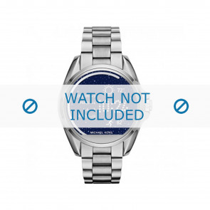 Michael Kors horlogeband MKT5012 Staal Zilver 22mm
