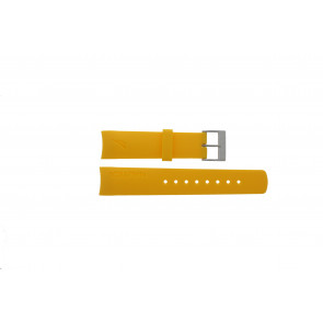 Horlogeband Nautica 31507G Rubber Geel 22mm