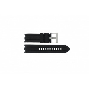 Nautica horlogeband A16509G / A21514G / A43005G / A20041G / A15564G Rubber Zwart 24mm 
