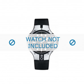 Nautica horlogeband A19517G Rubber Zwart