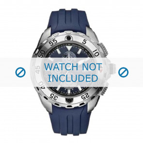 Nautica horlogeband A25510G Rubber Blauw