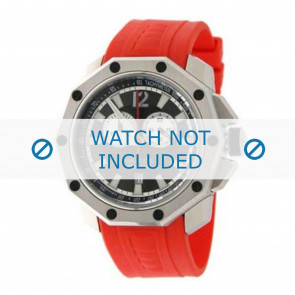 Nautica horlogeband A37517 Rubber Rood