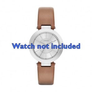 Horlogeband DKNY NY2293 Leder Cognac 10mm