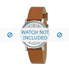 Horlogeband DKNY NY2339 Leder Bruin 18mm