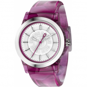 Horlogeband DKNY ny4846 Kunststof/Plastic Bordeaux