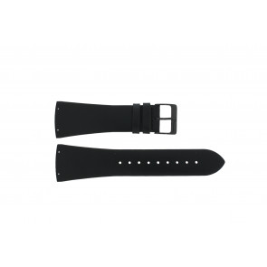 Police horlogeband 10849MSB-61A Leder Zwart 28mm