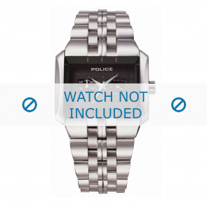 Police horlogeband 10811JS-02 Staal Zilver