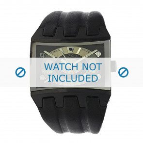 Horlogeband Police PL.13420JSB/02A Leder Zwart