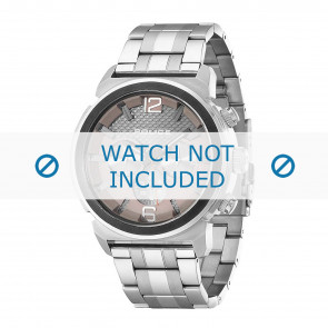 Police horlogeband 14377JSTU-61M Staal Zilver