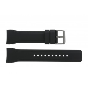 Horlogeband Pulsar VD53-X054 / PT3193X1 / PT3197X1 / PT3199X1 Rubber Zwart 24mm