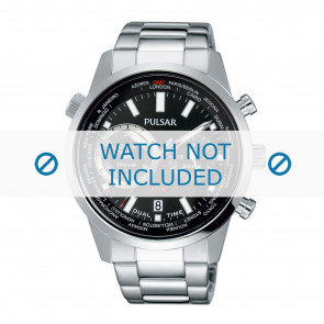 Horlogeband Pulsar VD31-X001 / PY7005X1 / PP319X Roestvrij staal (RVS) Staal 22mm