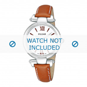 Horlogeband Pulsar VJ21-X039 / PH8025X1 / PN589X Leder Cognac 12mm