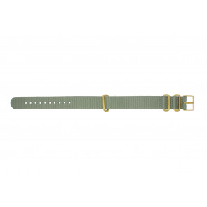 Timex horlogeband PW2P88500 Nylon / perlon Groen 18mm