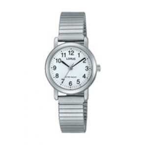 Lorus horlogeband RRS81VX9 / V501 X471 / RHN148X Staal Zilver 13mm