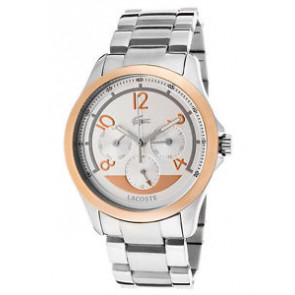 Lacoste horlogeband 2000707 / LC-59-3-34-2328 Staal Staal / RVS 20mm