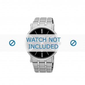 Horlogeband Seiko 7N39-0CA0 / SKP393P1 Staal 24mm
