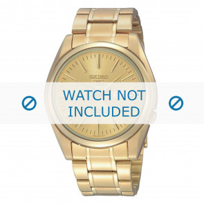 Horlogeband Seiko 7S26-01V0 / SNKL48K1 / M0KJ211Y0 Staal Doublé 18mm