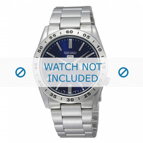 Horlogeband Seiko 7S26-02T0 / SNKE01K1 / SNKD99K1 / 	SNKD97K1 / 3358JB Staal 10mm