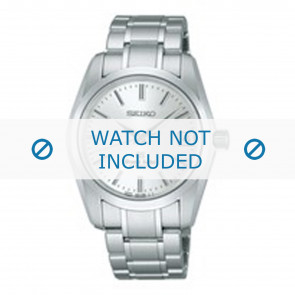 Seiko horlogeband 9S61-00B0-SBGR099G Staal Zilver