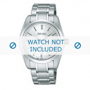 Seiko horlogeband 9S65-00B0-SBGR051G Staal Zilver