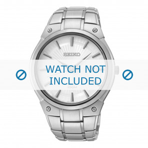 Horlogeband Seiko V157-0AV0 / SNE339P1 / M0V1111J0 Staal 11mm